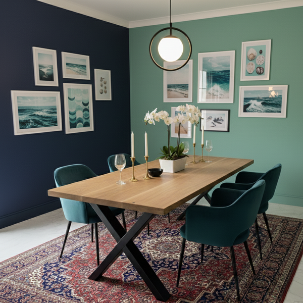 Handmade Oak Dining Table