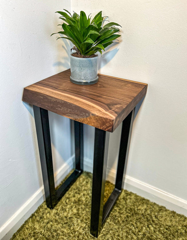 Luxury Walnut Side Table