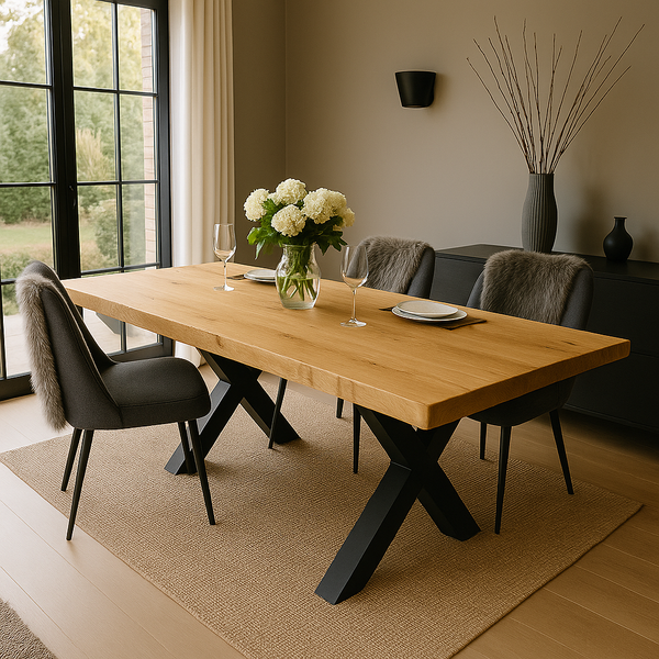 Handmade Oak Dining Table