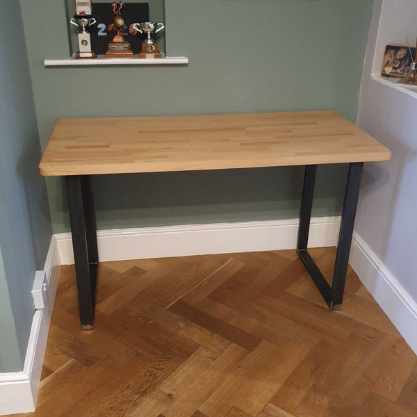 Handmade Solid Oak Staved Desk